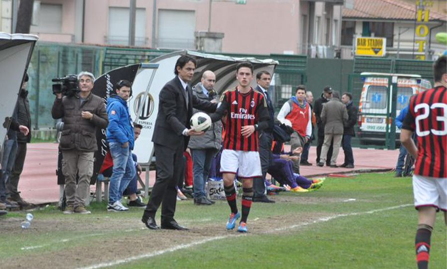 Viareggio Cup - Calabria, 2014 con Filippo Inzaghi Allenatore e sullo sfondo Semplici